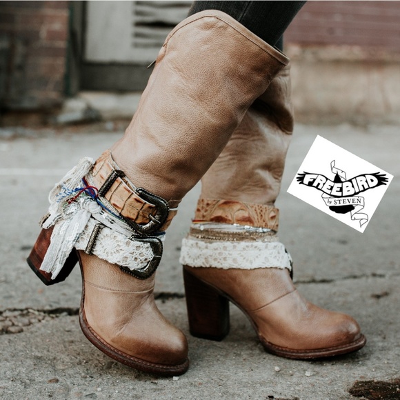 Freebird by Steven Shoes - Gorgeous Freebird Boots in Natural Leather